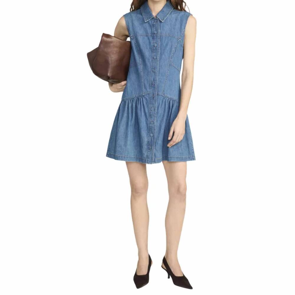 NEW FRAME the denim day dress in deira